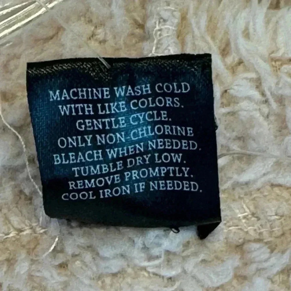 Cold Crush Blush Pink Hooded Sherpa Open Cardigan - Size M & XL - Picture 10 of 10